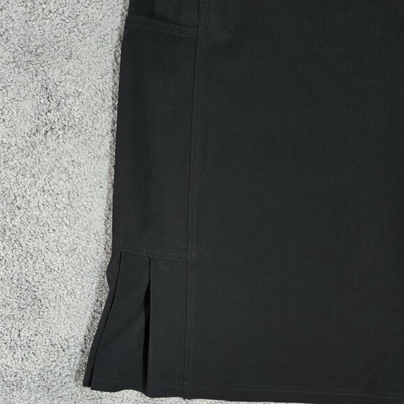 Chico's NWT Zenergy UPF 50 Black Side Pleat Sport Dress Pockets Outdoors Golf - Picture 6 of 9